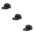thumbnail image 4 of Transemion Lightweight Baseball Cap Comfort And Functionality Combined Sun Protection black 3Set, 4 of 6
