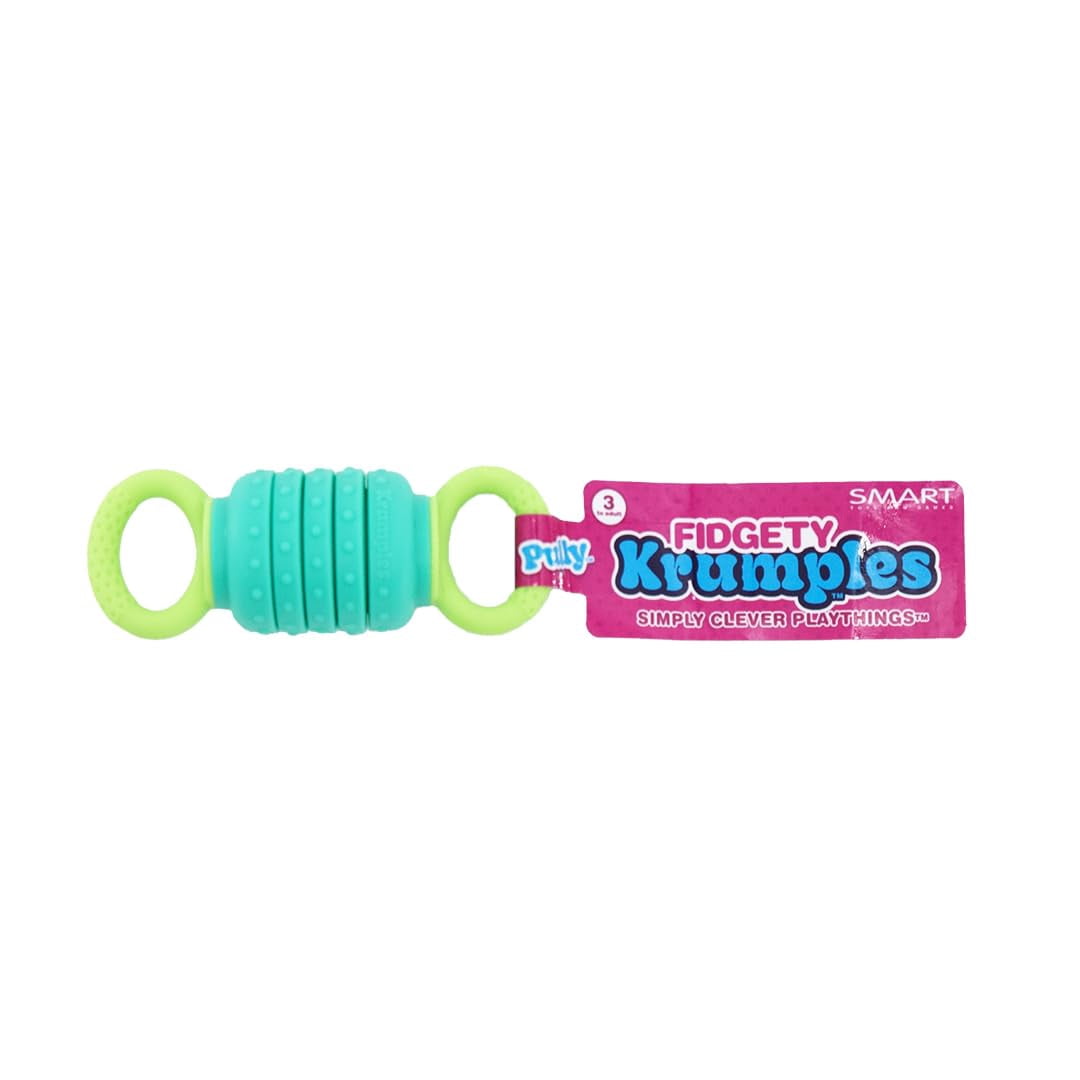 KRUMPLES Fidget Pullys 6-Pack - On-The-Go Fidget Fun