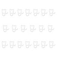 thumbnail image 3 of Tachiuwa Holiday Light Clips Christmas Light Clips for Hanging String Lights Birthday White 20 Pieces, 3 of 9