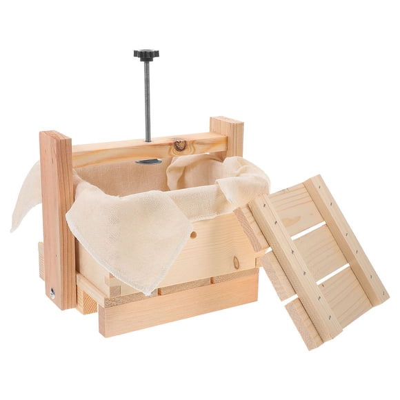 1 Set Tofu Cheese Press Maker Wooden DIY Homemade Tofu Soybean Curd Tofu Making