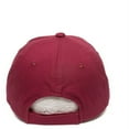 thumbnail image 2 of OC Sports GWT-116  Adj. Garment Wash Cotton Baseball Cap - Cardinal, 2 of 8