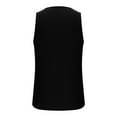 thumbnail image 6 of GERsome Men's Workout Tank Tops Round Neck Gym Sleeveless Muscle T Shirts Summer Loose Fit Activewear S-2XL, 6 of 7