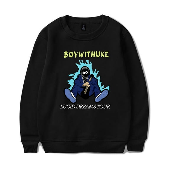 Boywithuke Long Sleeve Crewneck Sweatshirt Merch Men/Women Unsiex Winter Fashion Hiphop Streetwear