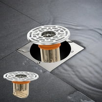 pvdgvd Drains Backflow Preventer - Shower Floor Drains One Way Valves, Sewer Core, Prevents Odor & Insects, Easy to Install - for Kitchen, Bathroom, Garage - 1 Piece