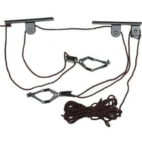 CIMAXIC Cycling Bicycle Hanger Bike Storage Wall Mount Black PP 1 Set