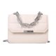 thumbnail image 1 of Bolsos cruzados para mujer, bolso de hombro acolchado, bolso con correa de cadena, color blanco, 1 of 1