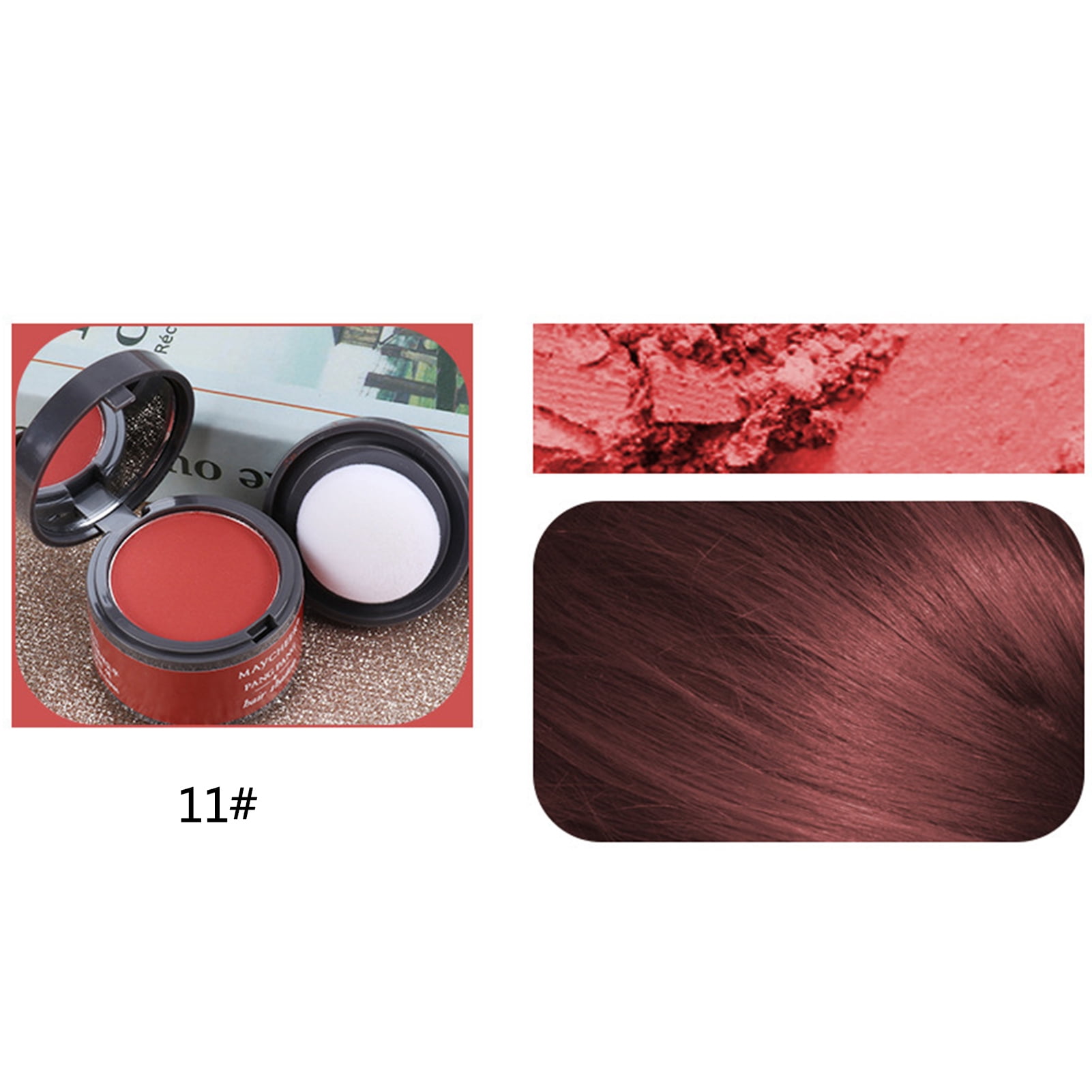 MAYCHEER Polvo para Rellenar Línea de Cabello, Sombra para Cuero ...