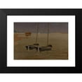 thumbnail image 2 of Edward Trojanowski 24x18 Black Modern Framed Museum Art Print Titled - Fishing Boats (1909), 2 of 5