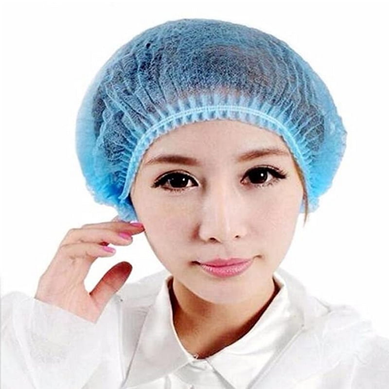 Pcs Bouffant Disposable Hair Net Cap 