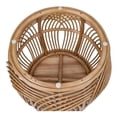 thumbnail image 4 of NPD Furniture Arlo Rattan Side/ End Table w/ Wood Top in Honey, 4 of 6