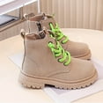 thumbnail image 4 of Girls' Short Winter Boots Colorful Korean Style Boots for Children, Warm and Trendy, 4 of 7