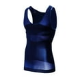 thumbnail image 4 of Men's Compression Shirt Body Vest - Short Sleeve, Nylon, Chest Flattening Effect, M-XXL Sizes for Fitness & Summer, 4 of 4
