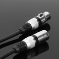 thumbnail image 2 of Cable DJ Btafrte DMX 5.9 Pies Conector XLR 3 Pines negro, 2 of 9