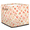 Multicolor 1, variant on CURLYOOT Boho Strawberry Pink Cube Storage Bin, 13 x 13 x 13 Storage Cube Bins for Organizing, Fabric Foldable Baskets with Handles for Closet, Shelves, Clothes