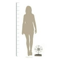 thumbnail image 4 of Stratton Home Decor Compas en Métal Accent Décoratif W / Base en Bois, 4 of 4
