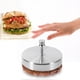 thumbnail image 1 of Molde para prensas de hamburguesas, acero inoxidable Hamburguesa rellena de alta resistencia Molde para prensas de carne de res Molde para empanadas Herramientas de cocina, hace 4 1/2"empanadas, 1 / Ecomeon no, 1 of 6