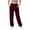 24# Wine, variant on Sweatpants For Women Trendy Elastic Waist Cinch Bottom Lounge Pant Lightweight Baggy Joggers With Pocket 27" 28" 29" Inseam Pink S