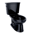 thumbnail image 1 of TOTO® Eco Drake® Transitional Two-Piece Elongated 1.28 GPF Toilet, Ebony - CST744EN#51, 1 of 2