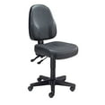 thumbnail image 2 of Global Industrial Operator Chair, Leather, Black, 2 of 4