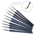 thumbnail image 5 of eZAKKA 10Pcs Detail Paint Brushes Set,Miniature Painting Brushes Kit Artist Supplies for Acrylic Watercolor Oil, 5 of 8