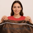 thumbnail image 3 of Soft Silk Sheets Zip On Fitted Sheet Full Size 54X75 - Includes 2 Zip On Sheets +1 Bottom Fitted Base - Fit's 16” In Deep Pocket - Easy to Use,Soft,Smooth -Fitted Sheet-Brown - Color, 3 of 8