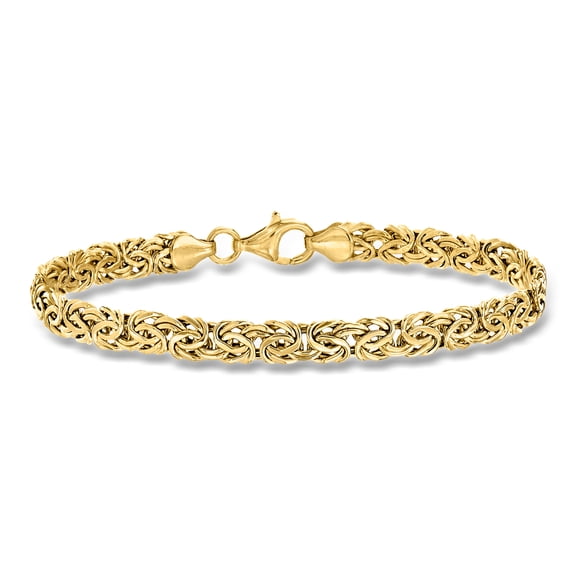 Ross-Simons 14kt Yellow Gold Byzantine Bracelet, Women's, Adult