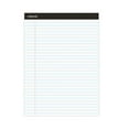 thumbnail image 2 of Universal Premium Ruled Writing Pads, Wide/Legal Rule, 8.5 x 11, White, 50 Sheets, 6/Pack -UNV30630, 2 of 7