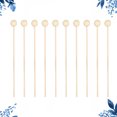 thumbnail image 5 of KAKOWELY aroma diffuser reed 10 Pcs Rattan Reed Sticks Straight Natural Fragrance Reed Diffuser Aroma Oil Diffuser Rattan Sticks with Wooden Bead (Ivory)8.27"X0.51"X0.51", 5 of 5