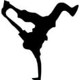 thumbnail image 2 of Freestyle Handstand Dance Wall Decal Sticker, Wallmonkeys Peel & Stick Vinyl Graphic (12 in H x 12 in W), 2 of 4