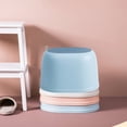 thumbnail image 3 of Portable Portable Bathroom Non Slip Stool Household PP Plastic Stackable Stool for Children Stool, 3 of 5