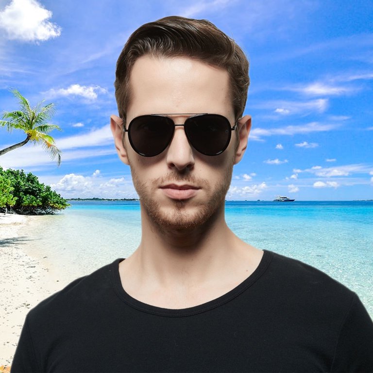 SUNVOES Classic Polarized Aviator Sunglasses for Men Women  display picture 1