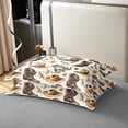 thumbnail image 4 of Erosebridal Housse de Couette Gothique Crâne 100 % Coton Taille Simple, Housse de Couette Western Boot 100 % Coton Simple, Décoration de Chambre Rustique, Réversible 2 Pcs (Sans Couette), 4 of 6