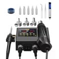 thumbnail image 1 of 8898 Soldering Station Portable Digital Hot Air Gun BGA Rework Solder Station Hot Air Blower Heat Gun Desoldering VS 8586D 8586, 1 of 5