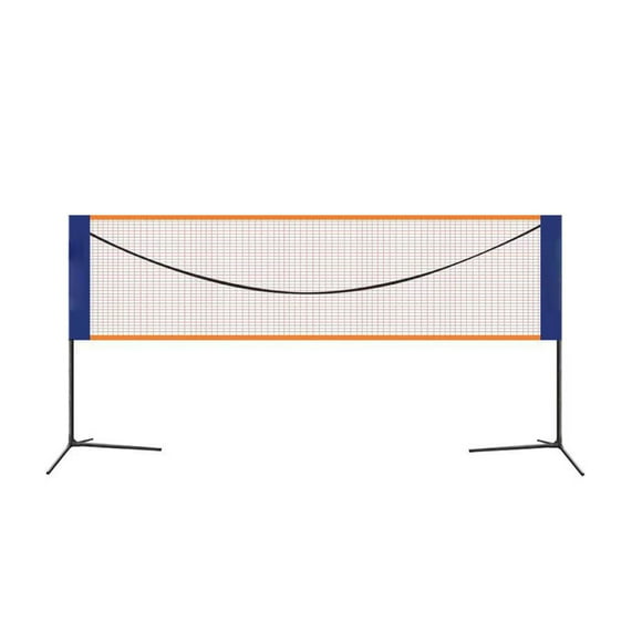 Portable Badminton Net Foldable Standard Tennis Badminton Training Net 20ft