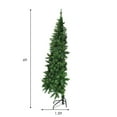 thumbnail image 7 of Topbuy 6ft Prelit Half Christmas Tree Artificial PVC Material Metal Stand w/ LED Lights, 7 of 7