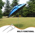 thumbnail image 4 of Miangastore 2 Pcs Support de Parasol à Piquet Support de Parasol de Pêche Ancre de Sable Robuste Ancre de Parasol Compacte Ancre de Parasol Pratique Support de Parasol de Plage à Piquet, 4 of 8