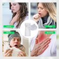thumbnail image 4 of Inhalador de niebla fría nebulizador de malla portátil de partículas atomizadas ultrafinas de absorción profunda silenciosa de 30 ml para exteriores ANGGREK Otros, 4 of 8