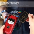 thumbnail image 2 of Crossbody Wallet Women Case for Samsung S24 Plus,[RFID Blocking] Credit Card Holder with Should Strap,Premium PU Leather Purse Metal Buckle Folio Flip Cover for Samsung Galaxy S24 Plus, Red, 2 of 8