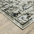thumbnail image 2 of Oriental Weavers Gemini Area Rug - 1003E - 7'10" x 10'10" - in Charcoal/ Gray - Modern Style, Stain Resistant, Family and Pet Friendly , Dining, Living Room Rug, 2 of 2