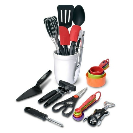 Farberware 21 Piece Classic Tool and Gadget Crock Set
