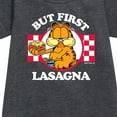 thumbnail image 2 of Garfield - But First, Lasagna - Toddler And Youth Girls Fleece Dress, 2 of 4