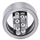 thumbnail image 1 of Rodamiento De Bolas Autoalineable, Rodamientos De Bolas Radiales De 4 Piezas Velocidad Rápida Para Máquina De Torno Para Motor Para Maquinaria De Ingeniería OTVIAP 2302, 1 of 8
