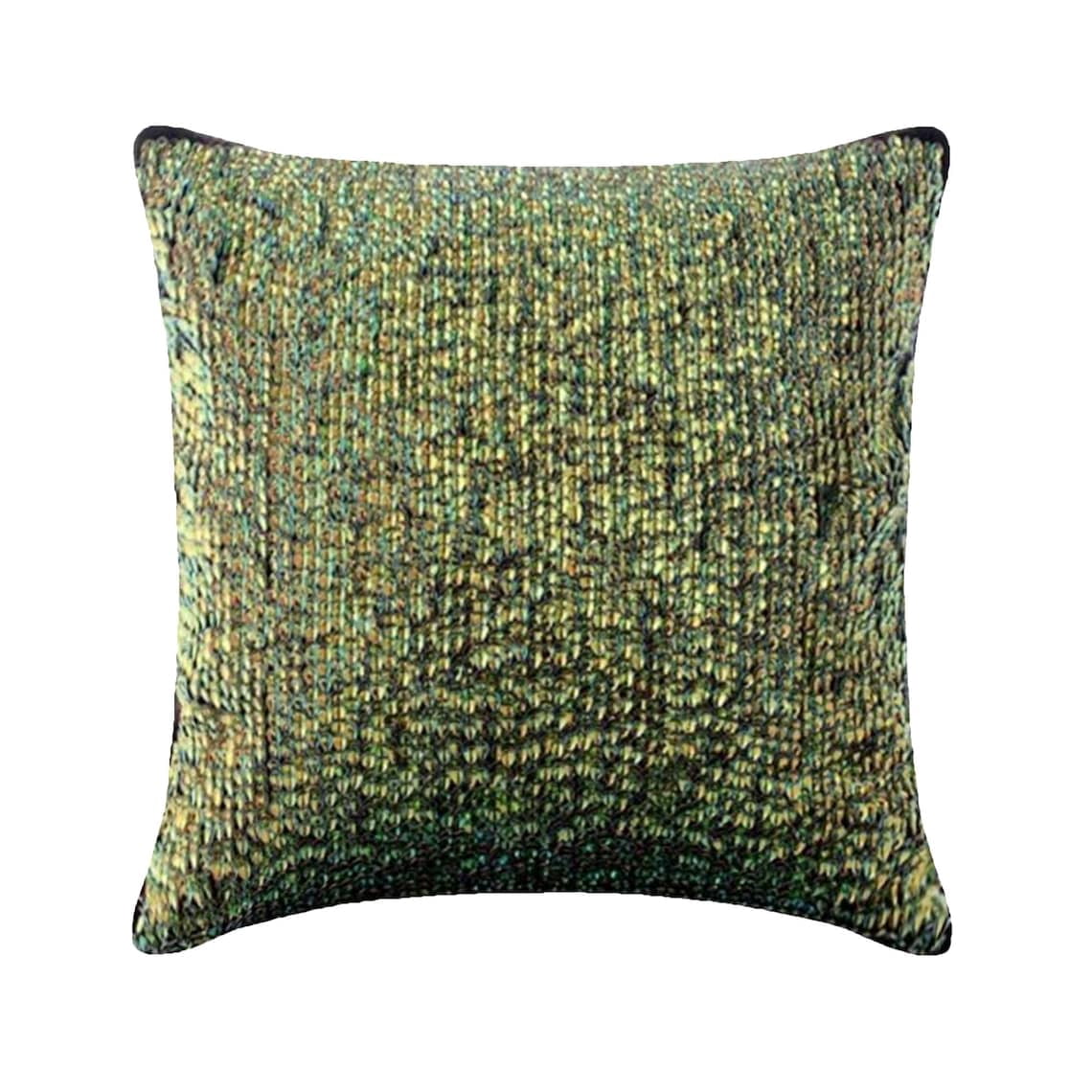 Throw Pillow Covers, Brown Decorative Throw Pillow Covers 16x16 inch (40x40 cm), Silk Pillow Covers, Abstract, Bling, Textured, Sequins Embellished, Modern Pillowcase&nbsp; - Supernova