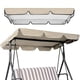 thumbnail image 4 of Repuestos de cubierta superior para toldo abatible para 3 personas, accesorios a prueba de polvo Beige 164x114x15cm, 4 of 9