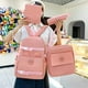thumbnail image 3 of Xihbxyly Mochila de Lona de Gran Capacidad, Correas de Hombro Ergonómicas y Cómodas, Incluye Estuche y Bolsa de Apoyo Escolar, Ideal para Estudiantes, Tamaño 43 X 31 X 13 Cm., 3 of 5