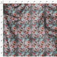 thumbnail image 4 of Soimoi Tissu en Poly Georgette Imprimé Papillon Coloré 1 Yard 42 Pouces de Large, 4 of 5