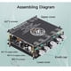 thumbnail image 4 of Amplificador de sonido de potencia HIFI, 2,1 canales, TPA3251D2, Bluetooth 5,1, 220W*2+350W, 4 of 8