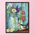 thumbnail image 2 of Cuadros Decorativos Kit de costura de punto de cruz de bordado completo 11CT Home Wall Room Artwork Decor Ehuebsd Nuevos Originales, 2 of 8