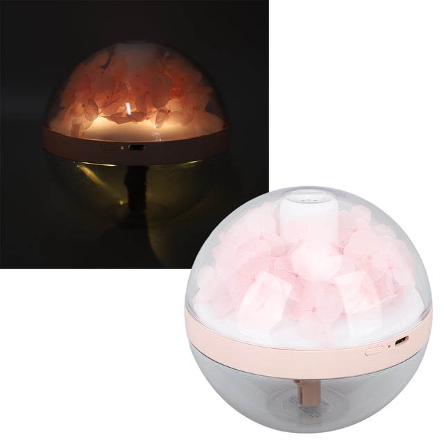 Flor DiFusor de Aceite Esencial, Mini Alivio de la Piel Seca de Flores Eternas Humidificador Multifuncional Para El Dormitorio
