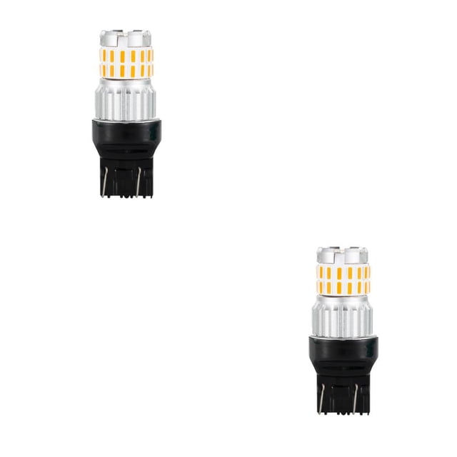 Speravity Paquete de 2 bombillas de freno, componente del vehículo, lámpara de señal de instalación práctica, luz de giro decorativa exquisita Luz amarilla 2piezas Speravity CBP448877